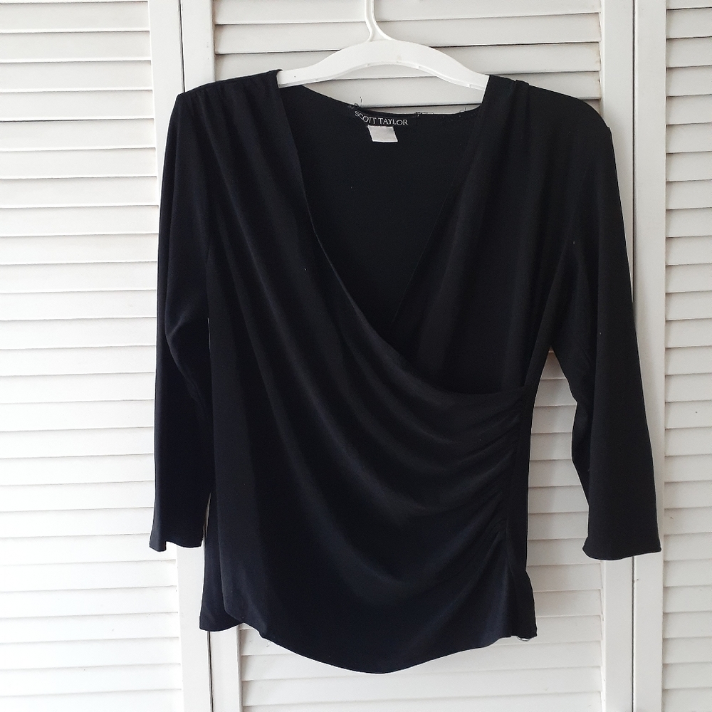 5for$10 Women's Half-Sleeve Stretchy Top Size M
